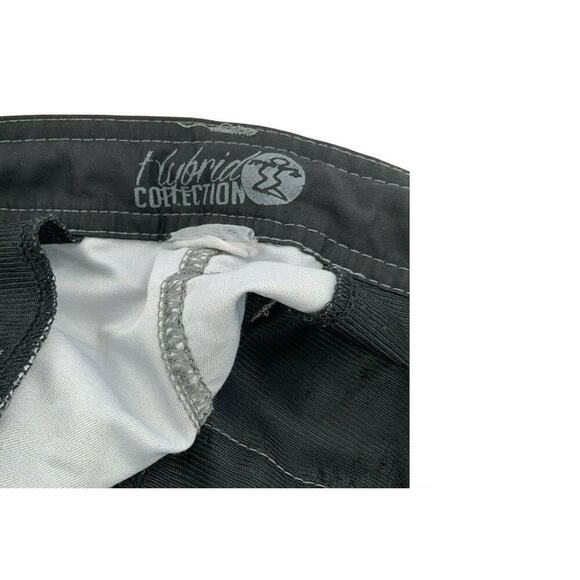 Hybrid Collection Shorts Mens 34 Drawstring Stretch Surfing Summer Swim Trunks - Picture 7 of 7